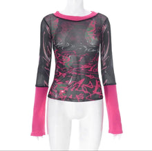 Load image into Gallery viewer, Graffiti Mesh TSHIRT