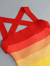 Load image into Gallery viewer, Skittle Bandage Dress (PREORDER ONLY)