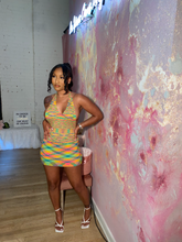 Load image into Gallery viewer, Confetti Backout Mini Dress