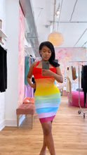 Load image into Gallery viewer, Skittle Bandage Dress (PREORDER ONLY)